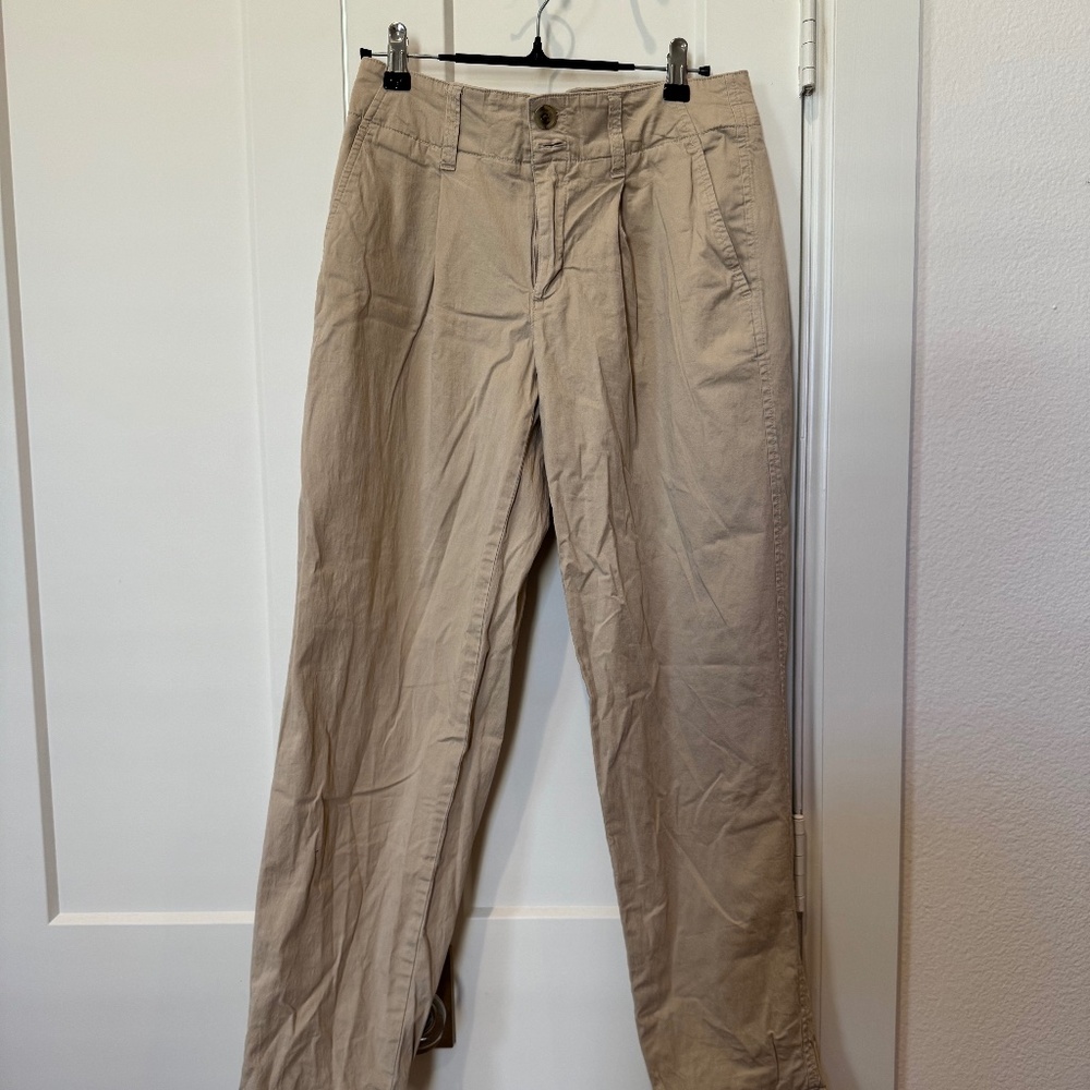 Women's A New Day Pleated Khaki Pants Size 2